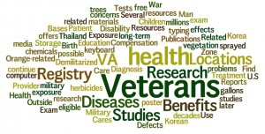 The main words here are Veterans and Health